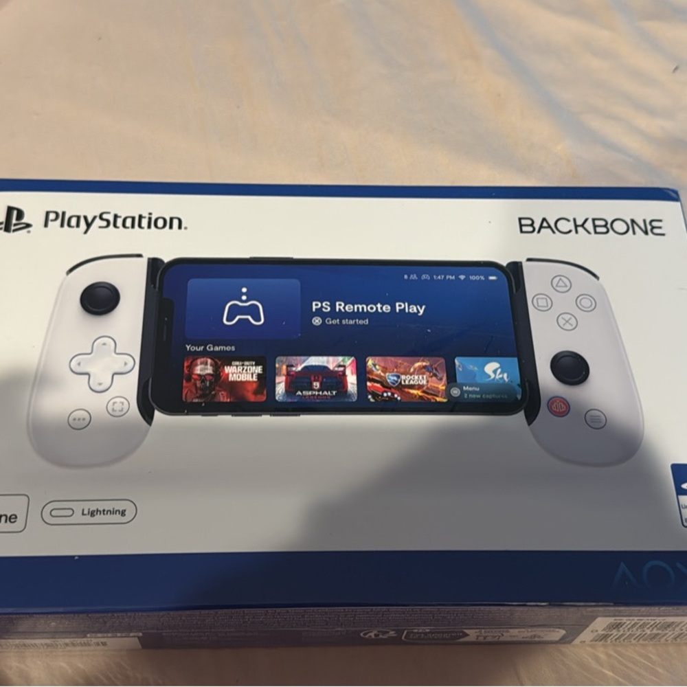 Sony PlayStation Backbone Controller - White